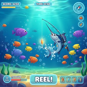 Game bắn cá 3D với đồ họa đại dương sống động